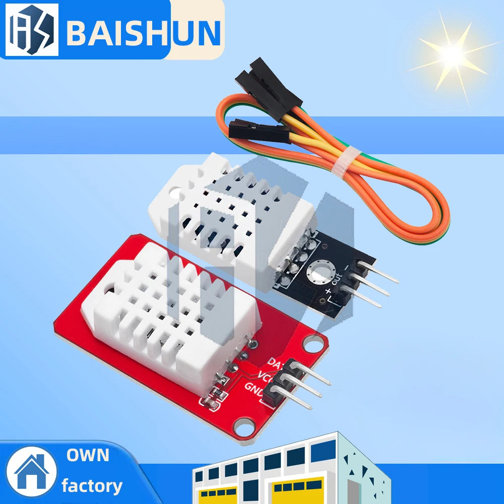 Precision AM2302 DHT22 Digital Temperature Humidity Sensor Module Zpaxo