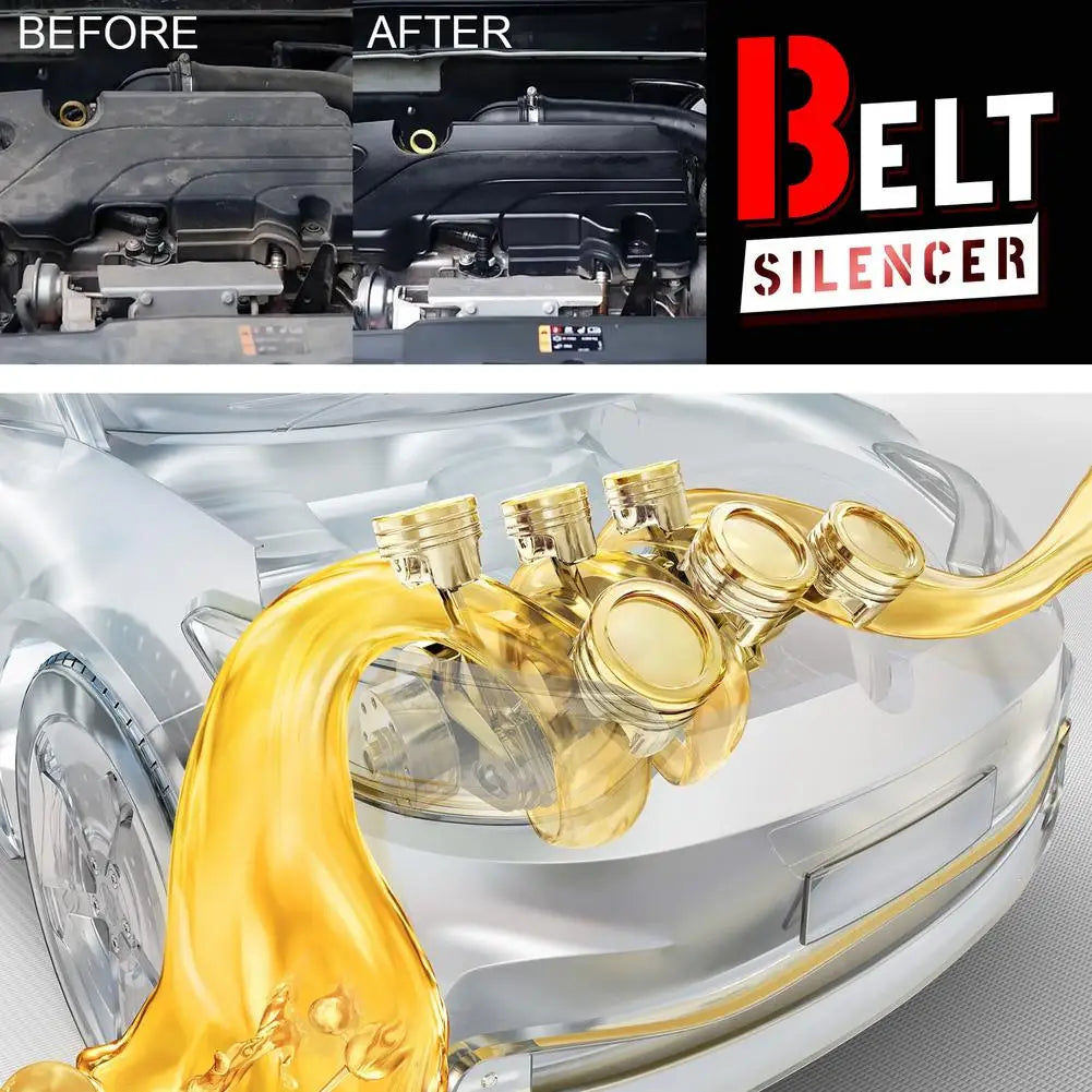 100ml Car Engine Belt Silencer Spray – Noise & Wear Protection Belt Silencer Spray Zpaxo