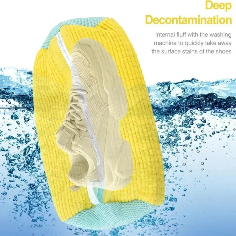 Sneaker Washing Net Bag To Wash Slippers Shoe Laundry Net Washing Machine Bag Slippers Shoes Bags Wash Slippers Washing Shoe Bag Zpaxo