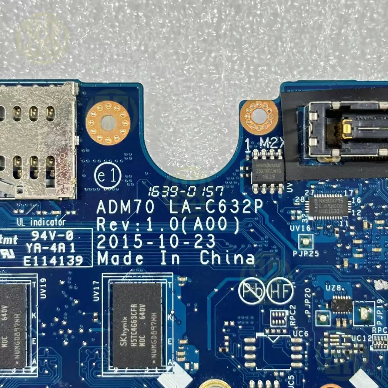 ADM70 LA-C632P Dell Latitude 5470 E5470 Motherboard 0DN9PC i5-6300