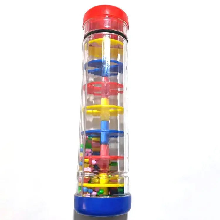 Rainmaker Musical Toy Rain Stick Bell Hand Shaking Montessori Sensory