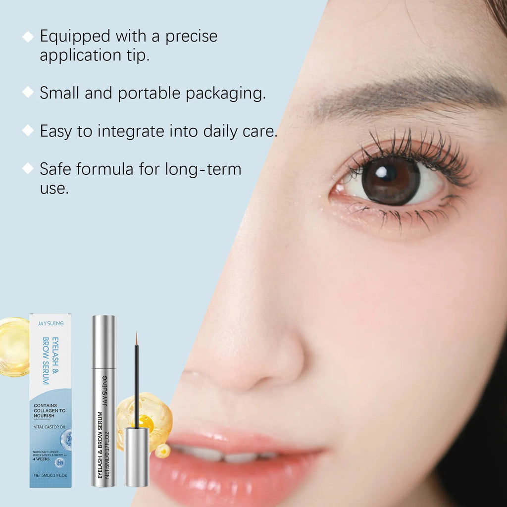 Jaysuing Eyelash Growth Serum – Thicker Longer Lashes & Brows Eyelash Growth Serum Zpaxo