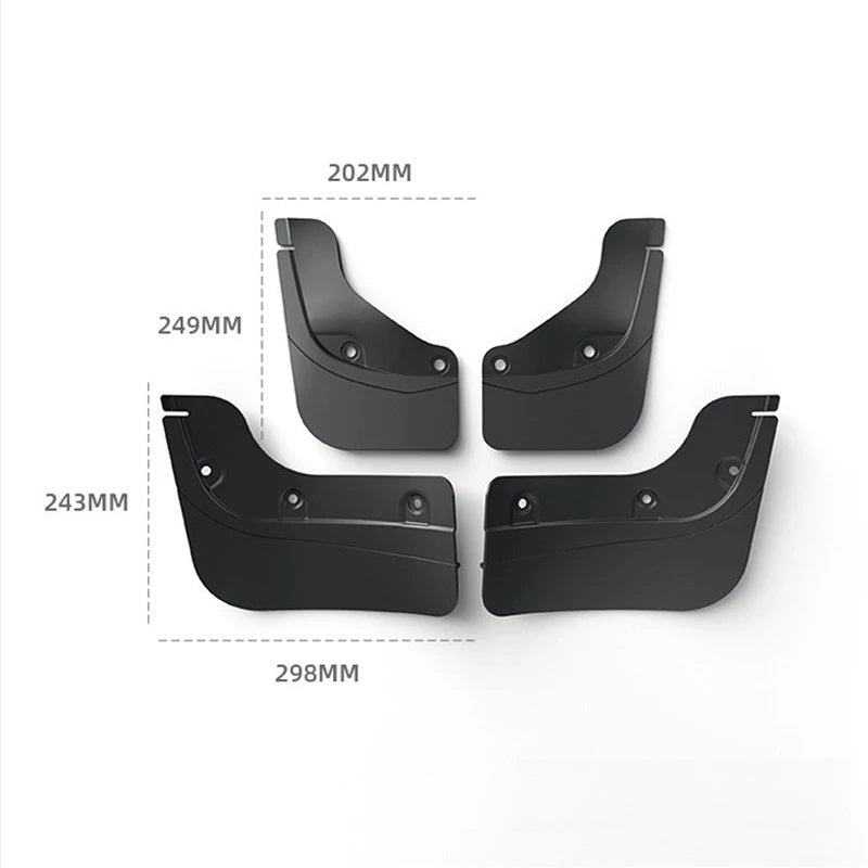 TPE Mud Flaps for Tesla Model Y Juniper 2025 – 4PCS