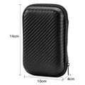 Portable EVA Phone Charger Shaver Zipper Bag Protection Case Hard Disk Data Cable Headphone Storage Pocket Pouch Zpaxo 14 x 10 x 4