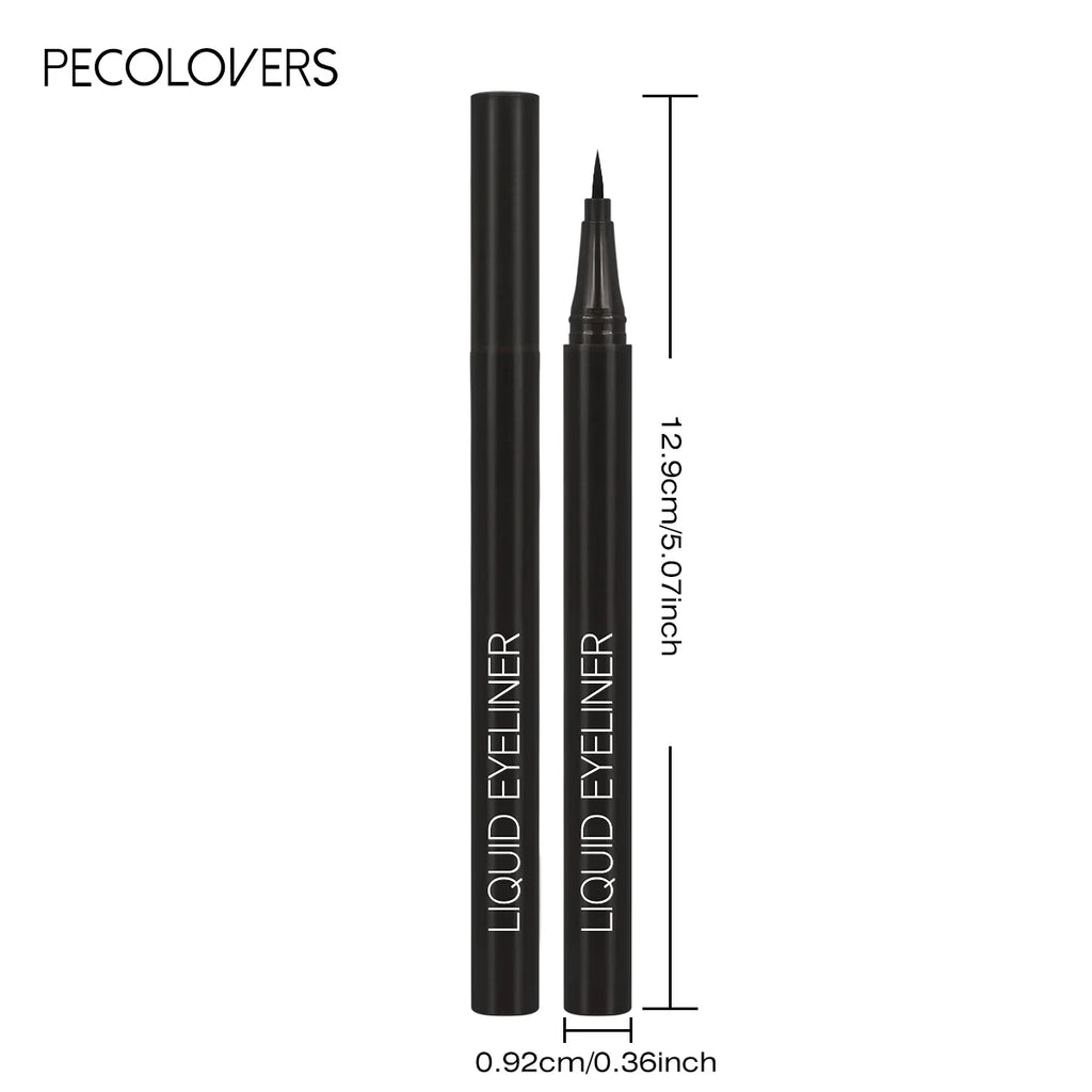 Quick-dry Eyeliner Pencil Makeup Long Lasting Smooth Matte Eye Liner Zpaxo