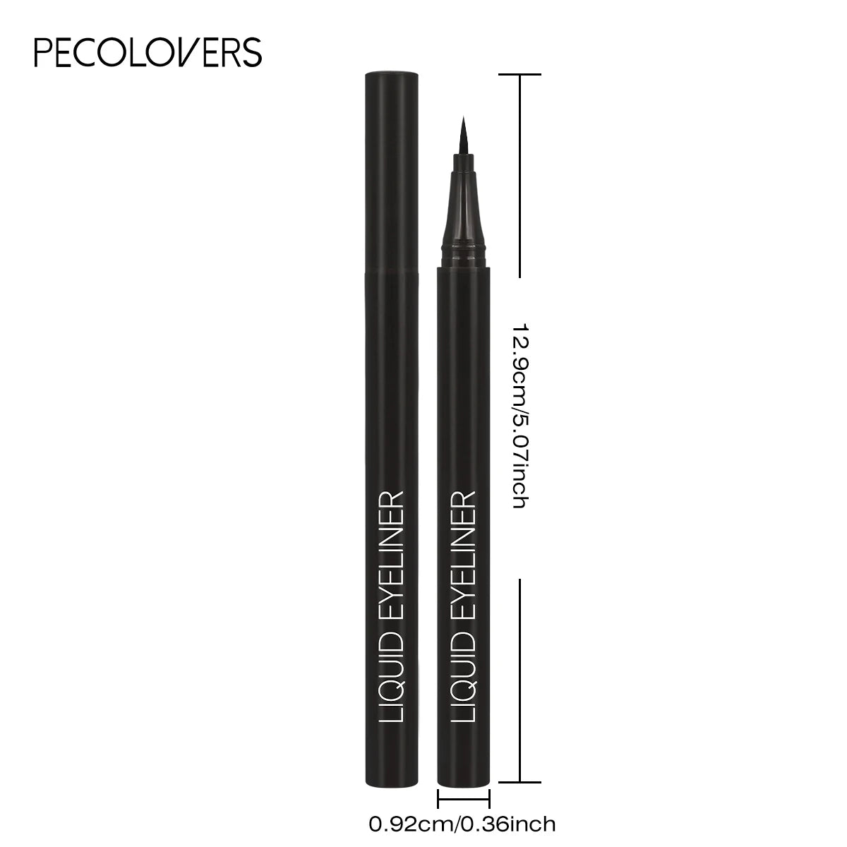 Quick-dry Eyeliner Pencil Makeup Long Lasting Smooth Matte Eye Liner Zpaxo