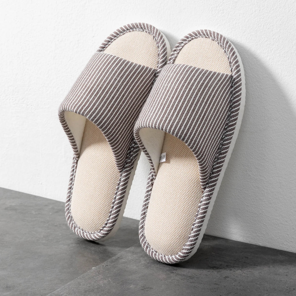 Men's Slip-resistant Linen Slippers Spring Summer Breathable House