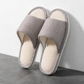 Men's Slip-resistant Linen Slippers Spring Summer Breathable House