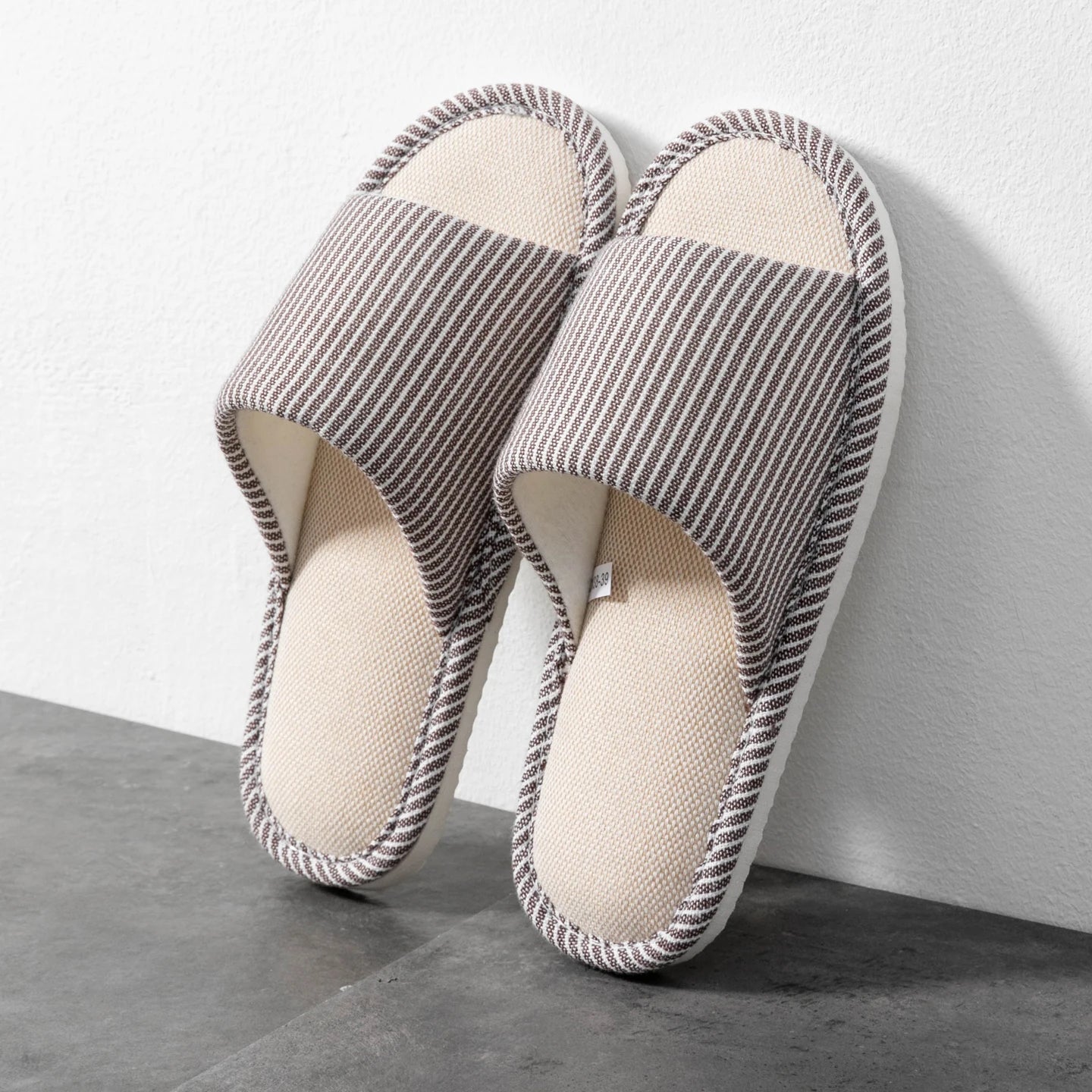 Men's Slip-resistant Linen Slippers Spring Summer Breathable House