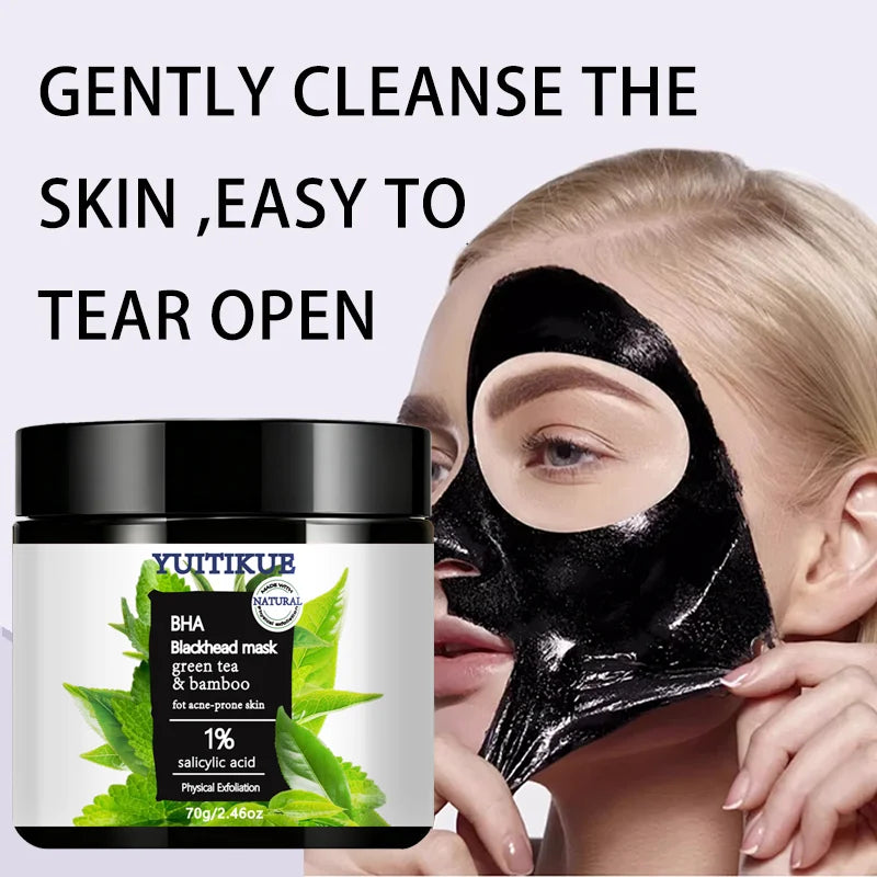 YUITIKUE Blackhead Peel Mask – Deep Pore Cleansing & Whitening Peel-Off Face Mask Zpaxo