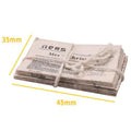 ▶1/12 Dollhouse Miniature Retro Newspaper Set Simulation Model Toys Home Furniture Accessories Zpaxo 1Set