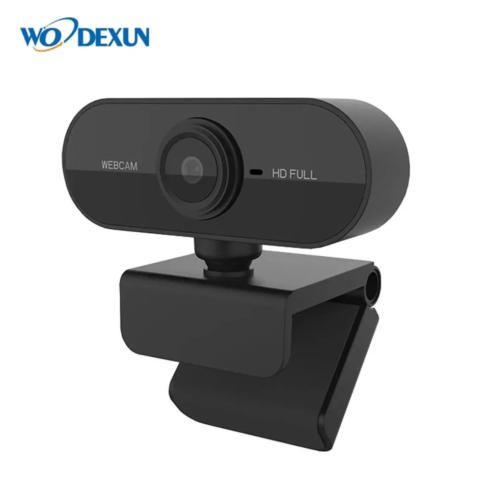 Camera 1080P HD Computer USB Built Microphone Network Web Work Tripod Zpaxo