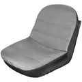 1/2PCS Tractor Seat Cover Waterproof Riding Lawn Riding Mower Universal Replacement Dustproof Oxford Forklift Chair Protector Zpaxo grey-1pc