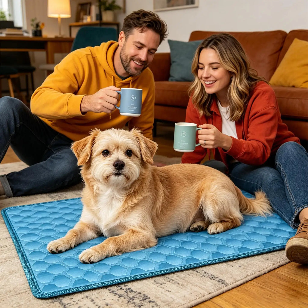 Dog Mat Cooling Summer Pad Dogs Cat Blanket Sofa Breathable Pet Bed
