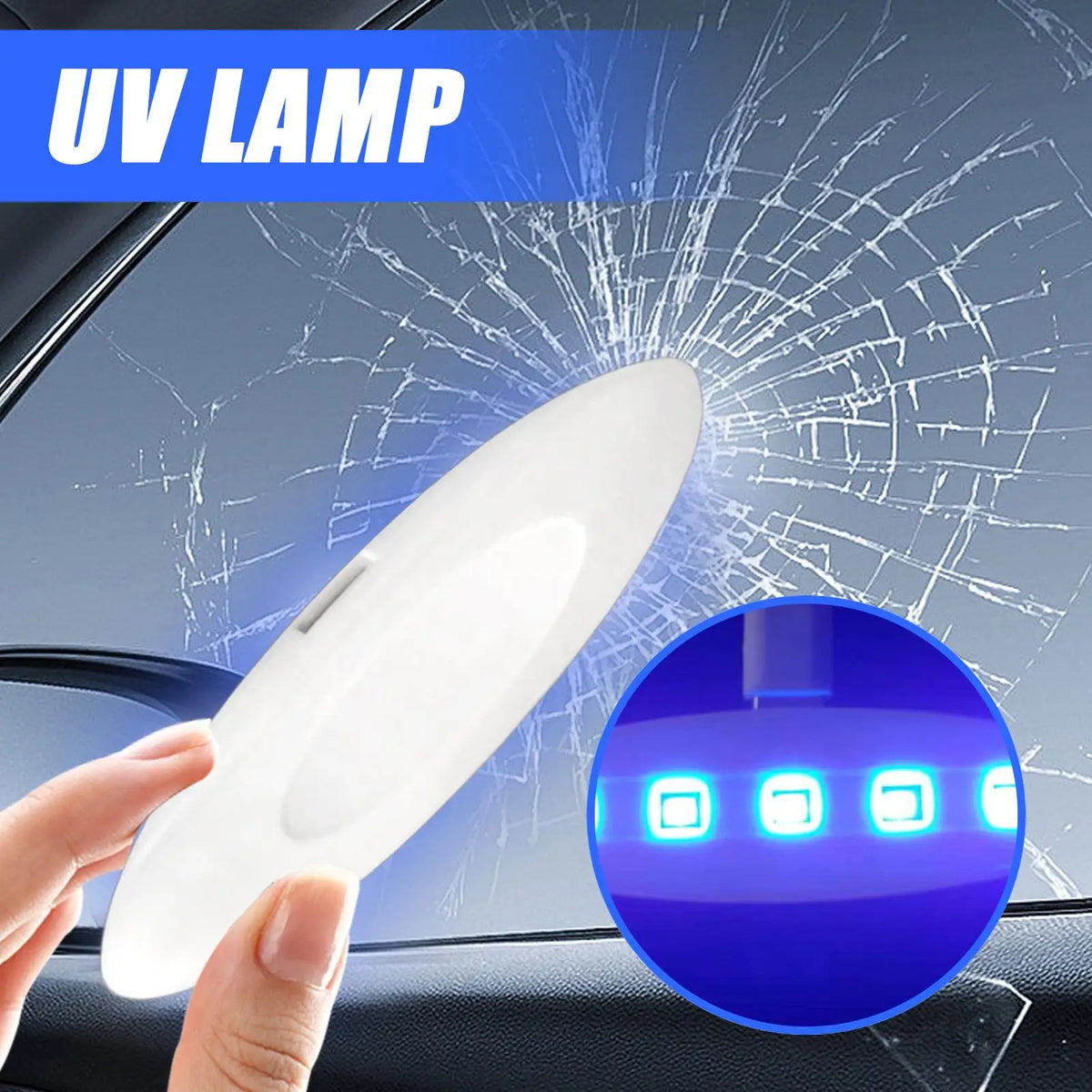 LED UV Lamp Beads Fast Curing LED UV Light Lamp Beads Manicure Accessories with Type-C Port for Gel Nails Home Salon Use Zpaxo Default Title