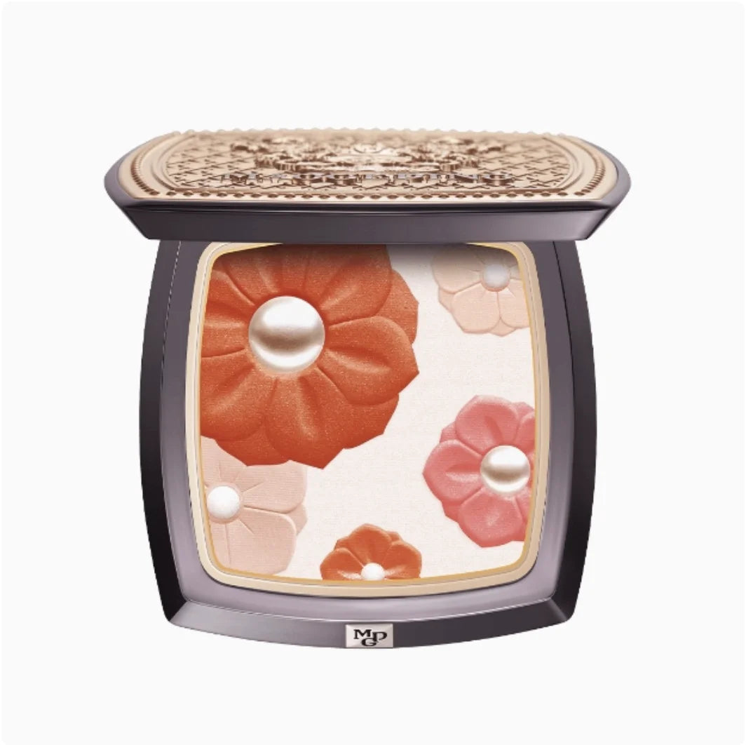 MAOGEPING Light Lily Gentle Glorious Blusher 8g Light and smooth texture Shimmer Natural Original Makeup Cosmetics Zpaxo 8g