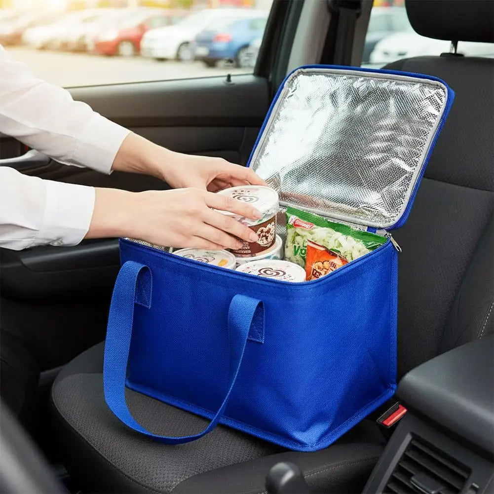 Insulated Cooler Lunch Bag S/M/L | Waterproof Thermal Tote Insulated Lunch Bag Zpaxo