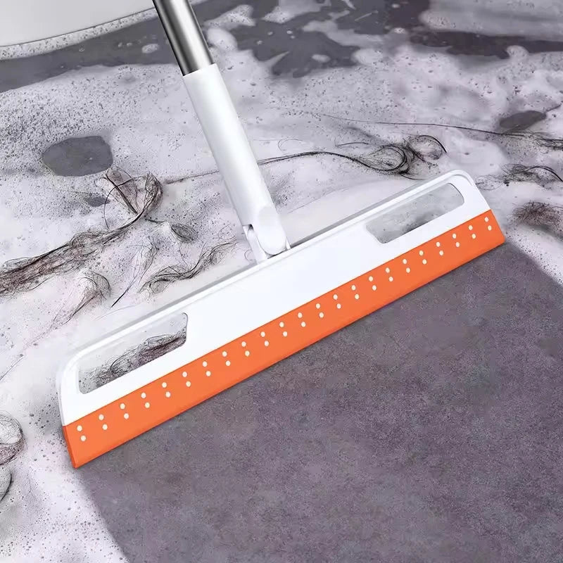 Silicone Scraper Broom Magic Wiper Place Glass Floor Mop Household