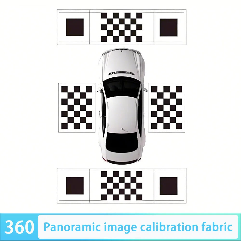 Car Camera Calibration Cloth 360 Degree Surround Bird View Panoramic