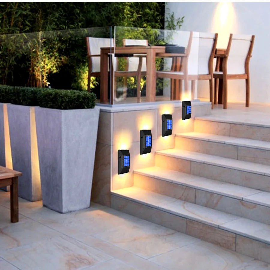 Solar LED Lights Outdoor Waterproof Sun Lamp Garden Patio Yard Stair Zpaxo
