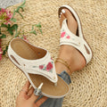 2025 Women Slippers Plus Size Casual Beach Slippers Fashion Women Shoes Platform Wedges Sandals Slides Women Zapatos De Mujer Zpaxo WHITE 39