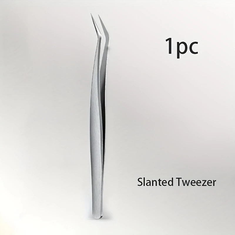 Precision Pointed Stainless Steel Tweezers – Brow & Blackhead Precision Tweezers Zpaxo