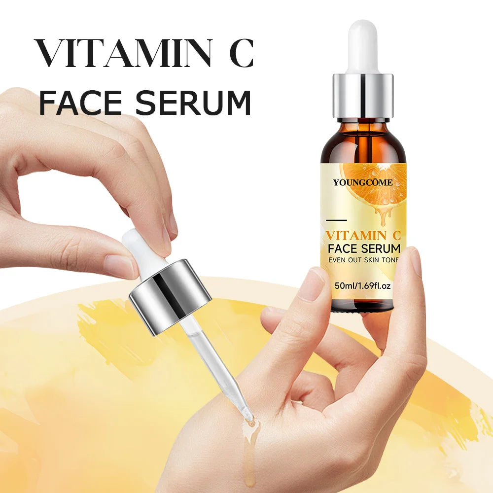 Facial Moisturizing Essence 30ml/50ml-Rich in Vitamin C,Aloe Vera and Hyaluronic Acid, moisturizes, brightens tightens the skin Zpaxo