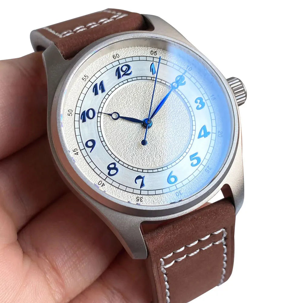 Titanium 39mm Tandorio 20ATM Dive Miyota NH35 PT Automatic Mechanical Watch Men Sapphire Leisure Wristwatch Waterproof Watches Zpaxo
