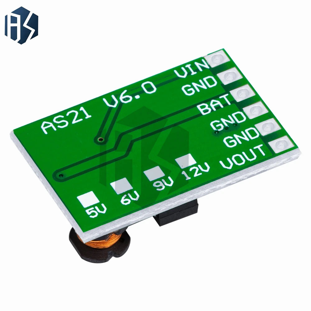3 7V 4 2V Charger 5V 6V 9V 12V Discharger Board DC Converter Boost Zpaxo