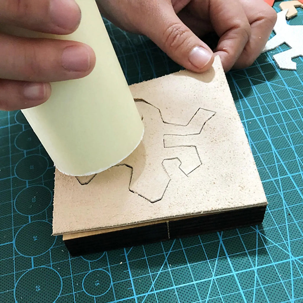 Nylon Stick for Hammering Leather Cutting Die Punching Die Punch Rod Leather Wooden Template DIY Handicraft Tools Zpaxo