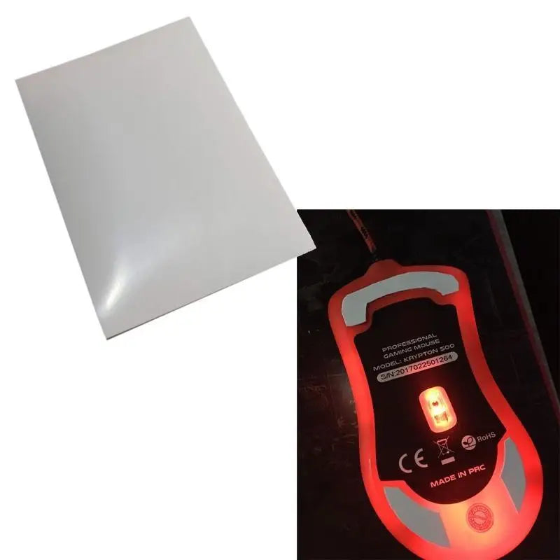 652F Mouse Skatez Mice Feet Sticker Cut By Yourself 0.6mm Universal Mouse Feet Pedal Zpaxo CN