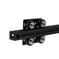 652F Aluminum Profile Pulley V-Slot European Standard Build Gantry Plate Small Wheel Zpaxo Black CN