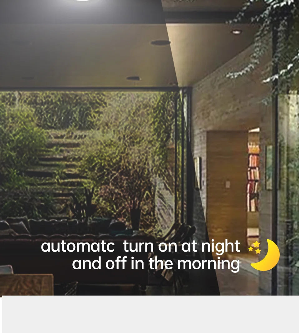 Solar Ceiling Lights Outdoor Remote Control 5M Connection Cable Zpaxo