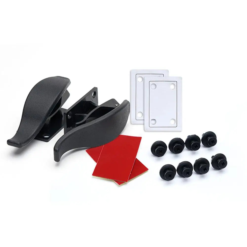 2Pcs/Set Universal Car Seat Back Hook Seat Back Hook Multi-purpose Trunk Holder Car Storage Mounting Bracket Interior Accessorie Zpaxo A