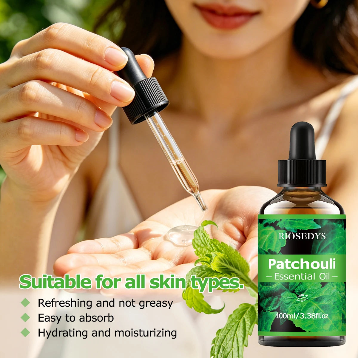 PATCHOULI ESSENTIAL OIL Suitable Massage Skincare Deeply Nourishes Zpaxo