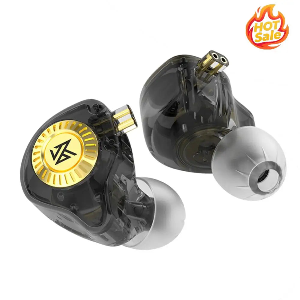 EDX Ultra Wired Headphone Dynamic In-Ear Monitor Earphone Noise Cancelling 3.5mm Plug Stereo Earphone for Music Sport Game Zpaxo