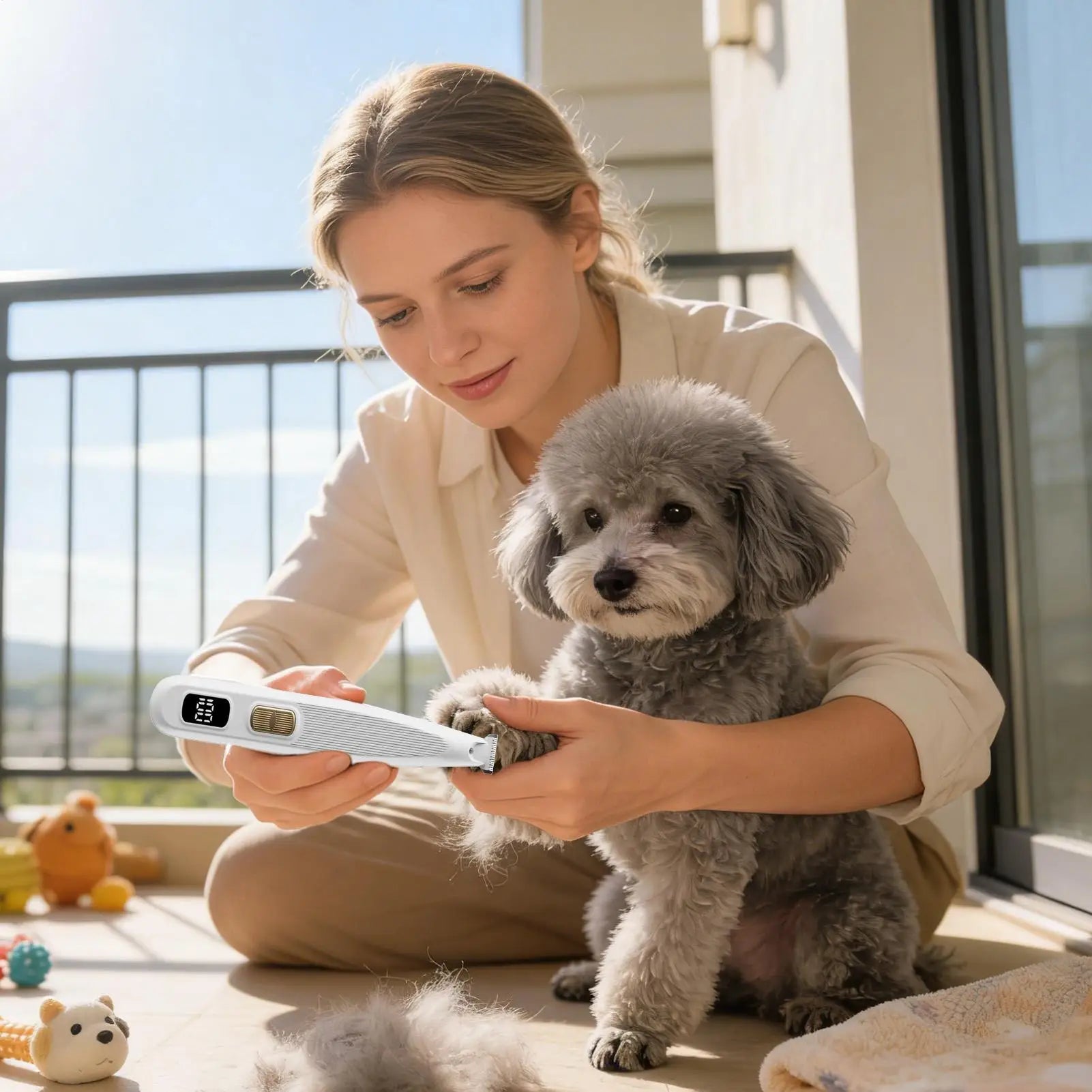 Dog Grooming Clippers Low Noise Professional Groomer Cat Shaver