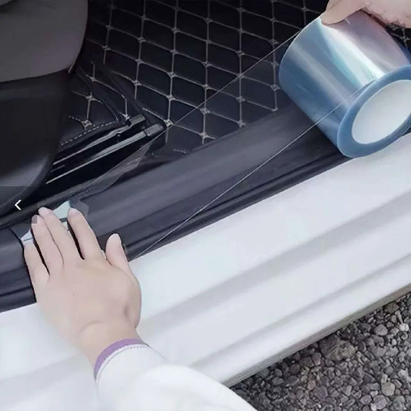 Car Protective Film Scratch Resistant Glossy Transparent PU
