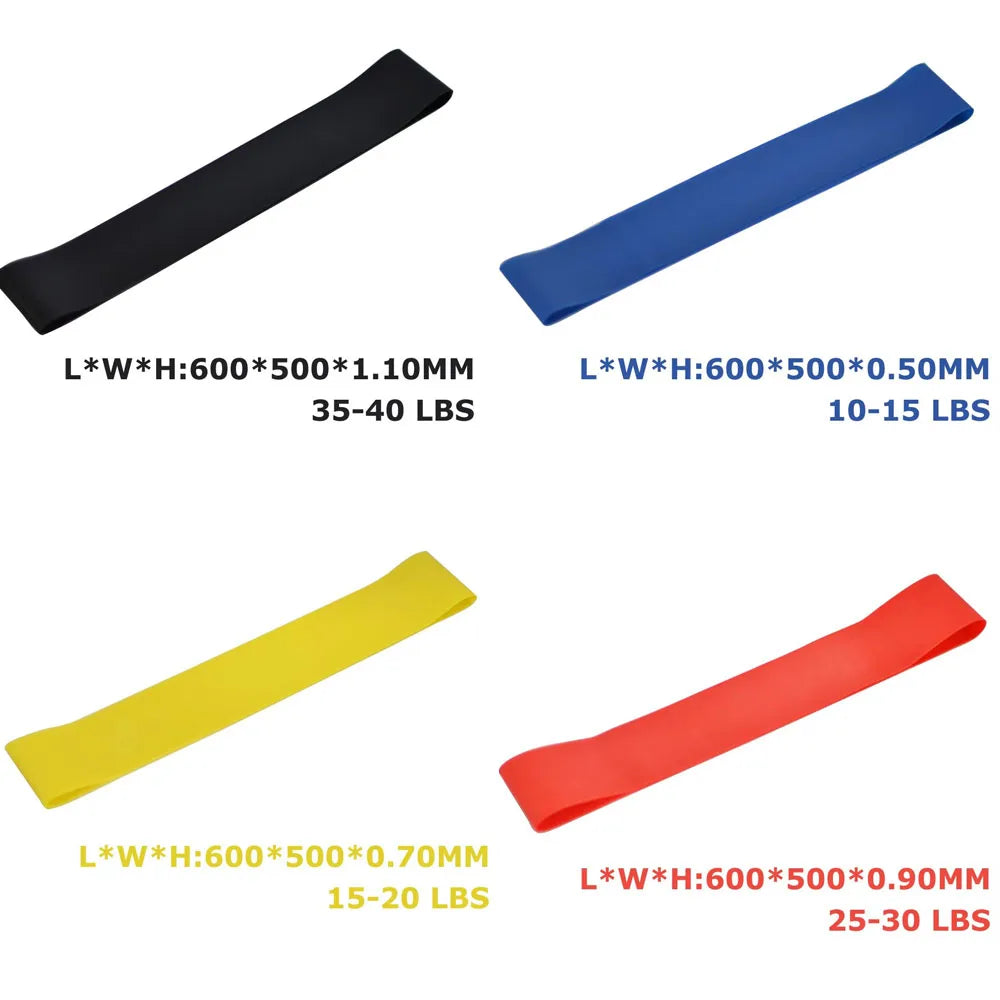 Resistance Loop Bands Set – Yoga, Glutes, Legs & Squat Training
