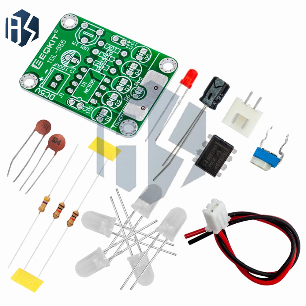 DIY Touch LED Light Delay Lamp Electronic Parts Production DC 5V Zpaxo