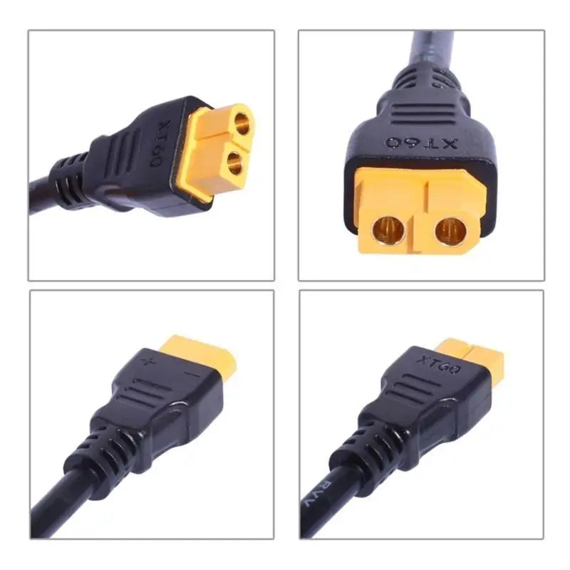 652F XT60 5 5x2 Power Cable Remote Toy Energy Storage Solar Battery Zpaxo