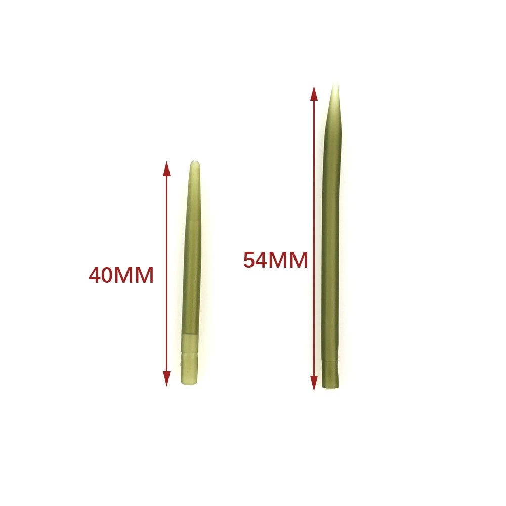 HIRISI 20pcs/20pcsX3 Carp Fishing Anti Tangle Sleeves Connect With Hook Carp Fishing Terminal Tackle AH007 For Outdoor Fishing Zpaxo