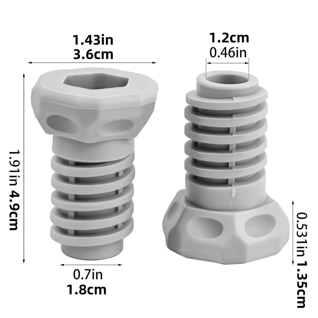 Dryer Plastic Level Legs DC61-03128A Replacement Part Samsung Machine