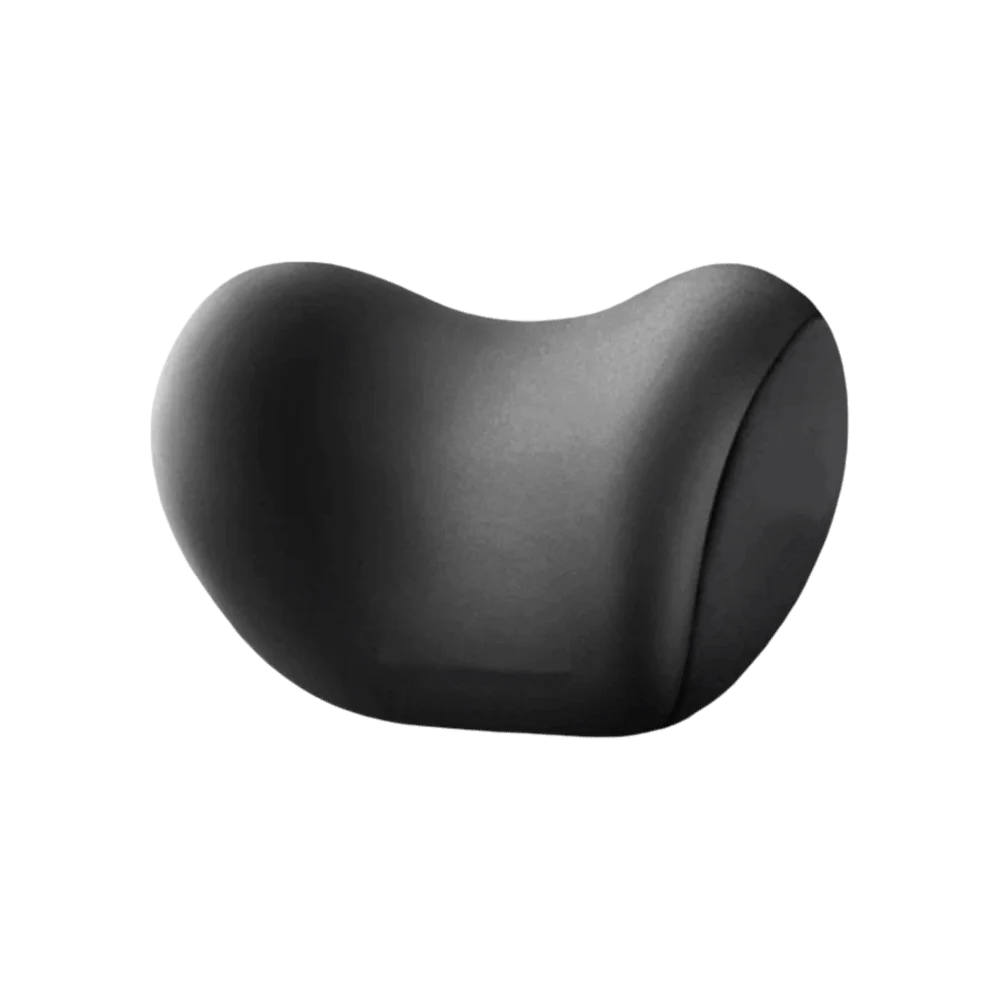 Memory Cotton Car Headrest Breathable Adjustable Car Neck Pillow Multifunctional Soft Neck Rest Cushion Four Season Zpaxo Black