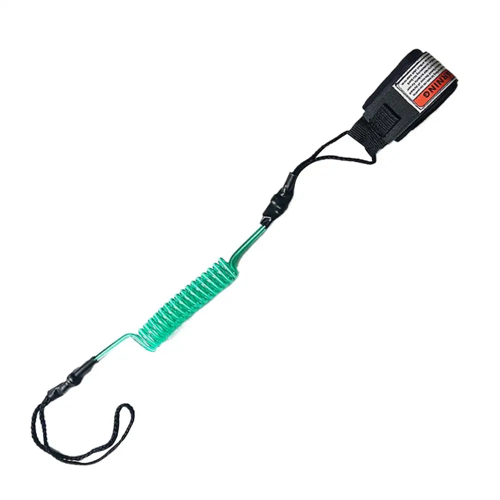 Adjustable Bodyboard Wrist Leash – Lightweight TPU Safety Strap Bodyboard Wrist Leash Zpaxo Green