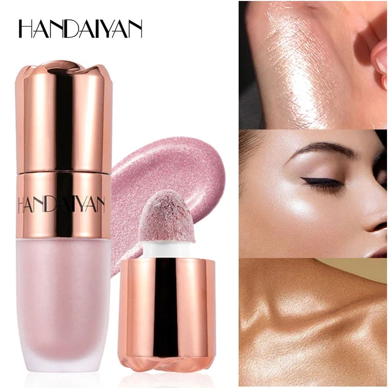 Liquid Contouring Highlighter Stick Pearlescent Matte Highlighters Lasting Smooth 3D Body Face Brightening Makeup Cosmetics Zpaxo