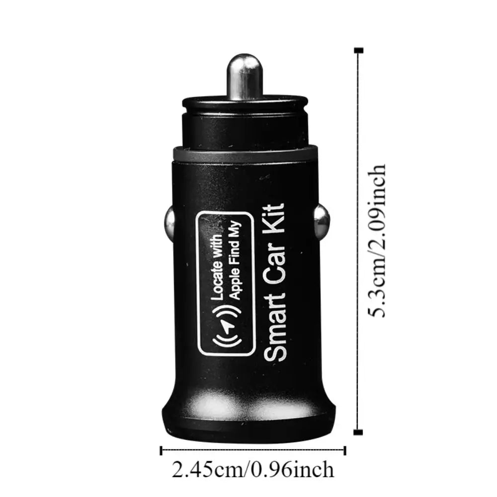 2 in 1 Dual Port Car Charger USB Type-C Adapter Fast Charging GPS Car Locator Tracker Plug and Play Real Time Tracking Zpaxo
