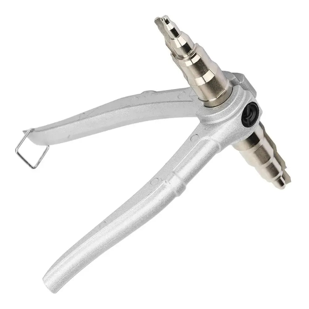 Manual Operation Pipe Tube Expander Sturdy Construction Practical Zpaxo Silver