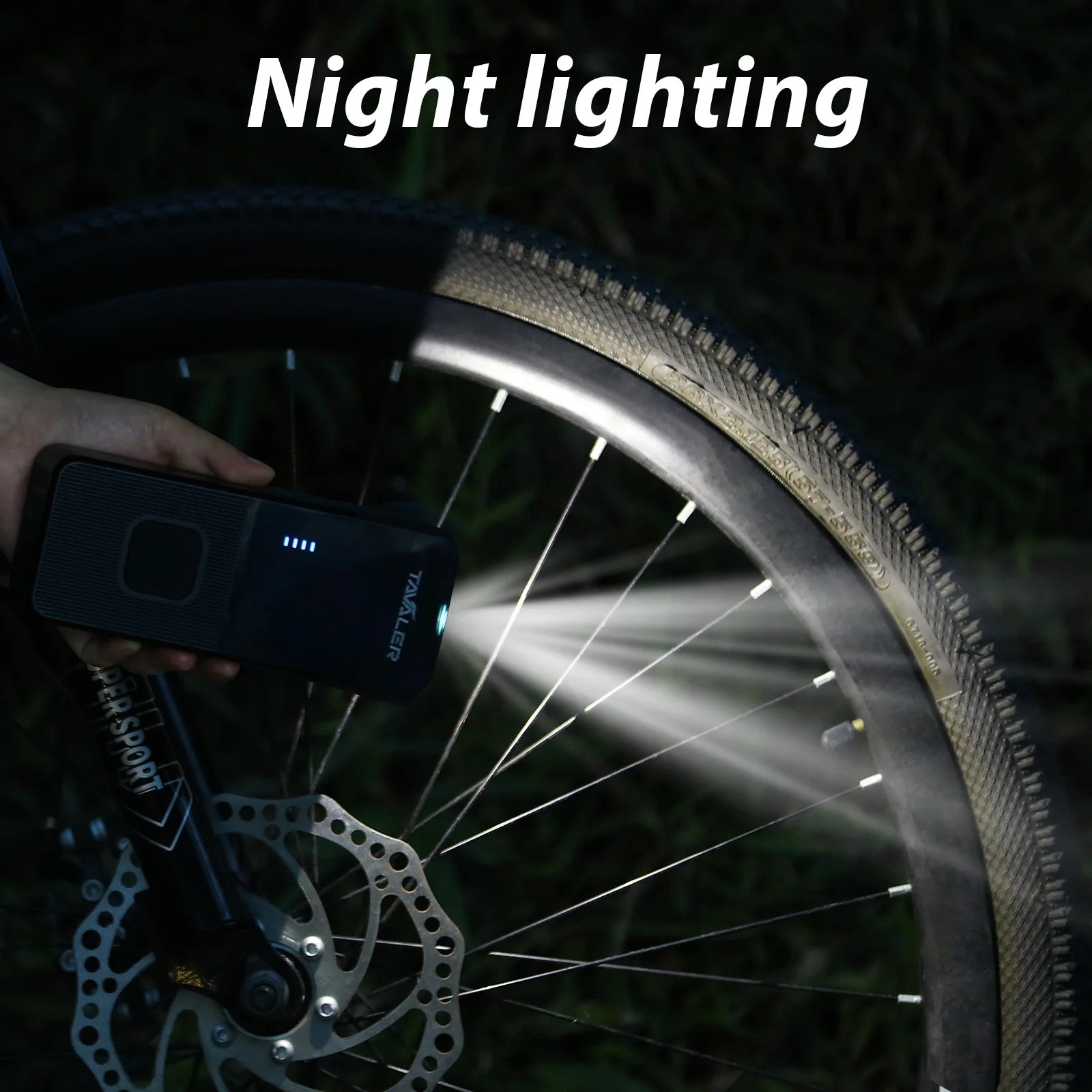 Wireless Air Pump 150psi Portable Electric Tire Inflator For Car Bicycle Motorcycle Air Compressor Injector Bike Accessories Zpaxo