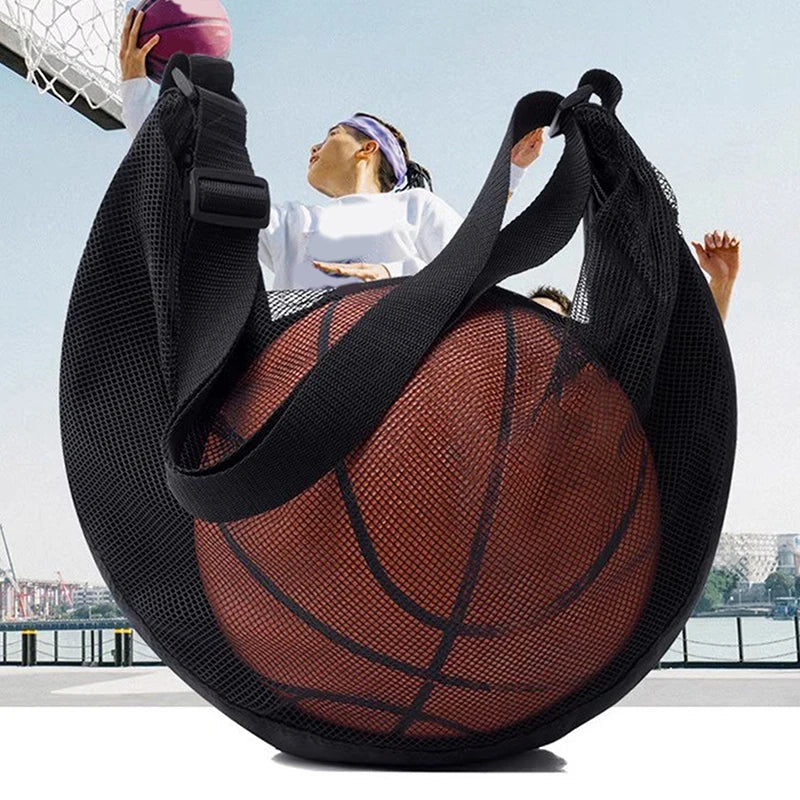Sturdy Single Ball Sling Bag Zip Pocket Designs Organized Sports Gear Zpaxo